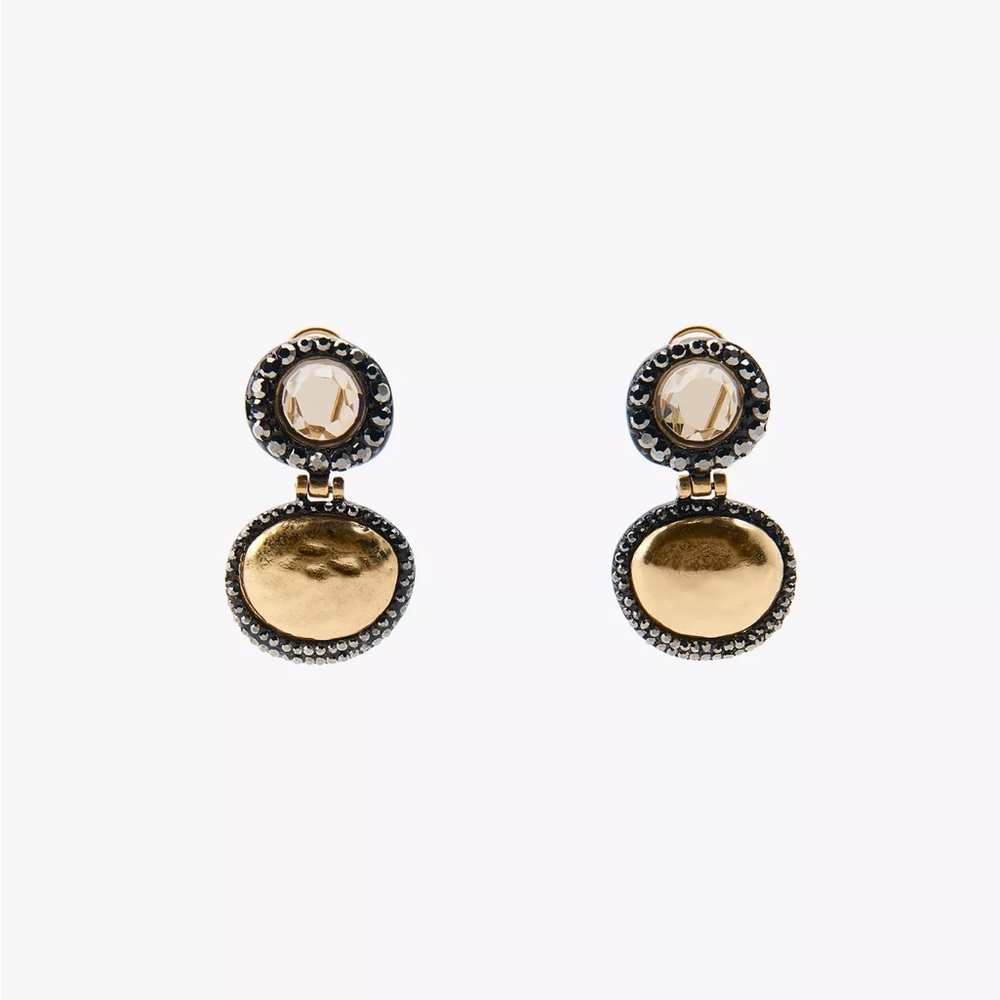 ZARA SPARKLY JEWEL EARRINGS NWT